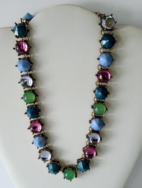 VTG Statement Multi Stone Open Back Bezel Station Set Crystal Cabochons-Stones